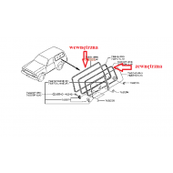 Uszczelka szyby przesuwnej zewnętrzna lewa - 9193[2].png